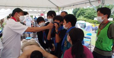 第１８回ボーイスカウト日本スカウトジャンボリー 鍼灸体験ブース報告