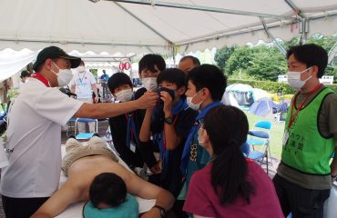 第１８回ボーイスカウト日本スカウトジャンボリー 鍼灸体験ブース報告